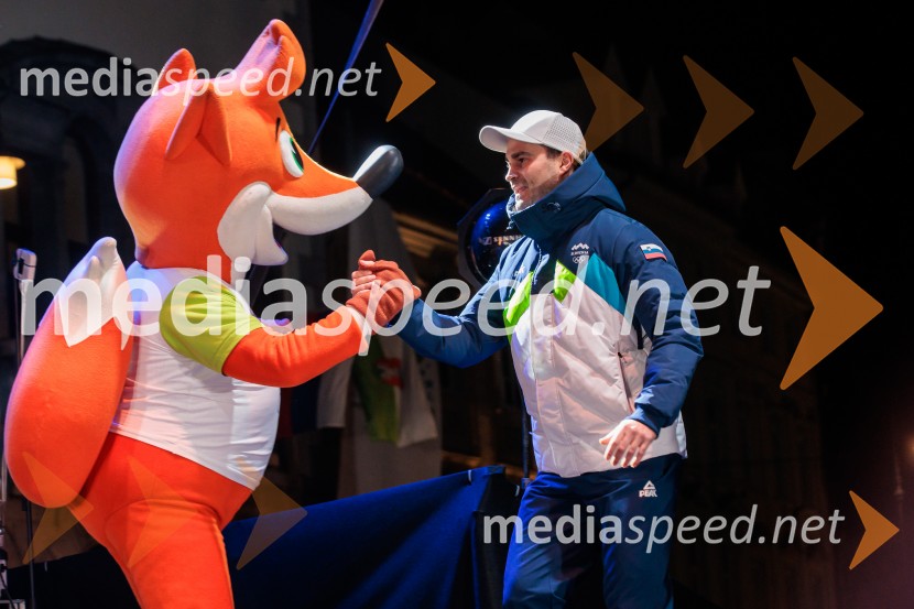 Sprejem olimpijske reprezentance Slovenije Milano Cortina 2026