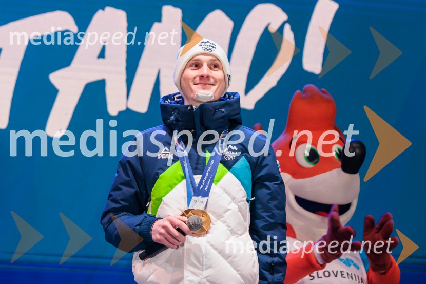 Sprejem olimpijske reprezentance Slovenije Milano Cortina 2026