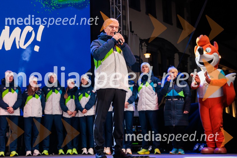 Sprejem olimpijske reprezentance Slovenije Milano Cortina 2026