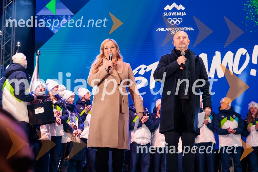Sprejem olimpijske reprezentance Slovenije Milano Cortina 2026