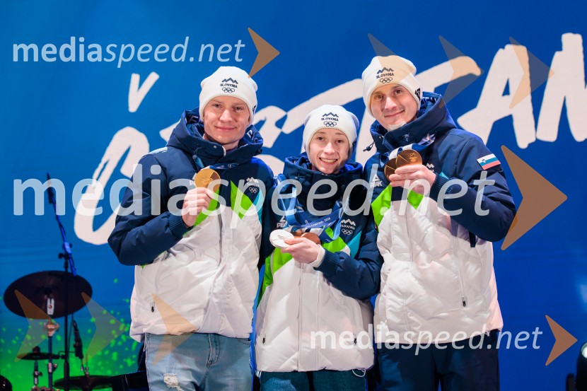 Sprejem olimpijske reprezentance Slovenije Milano Cortina 2026