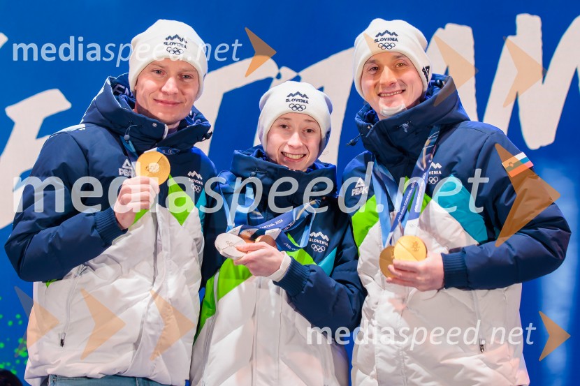 Sprejem olimpijske reprezentance Slovenije Milano Cortina 2026