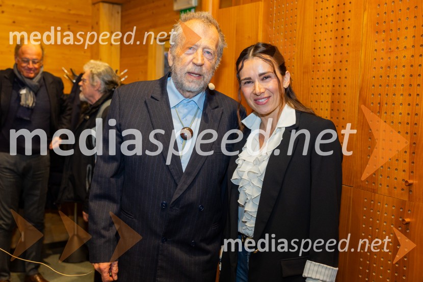 Iskrivo v živo: prof. dr.Bogomil Ferfila in Darja Groznik