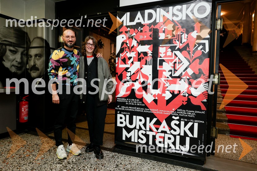 Burkaški misterij, premiera satire Daria Foja in France Rame, SMG Ljubljana