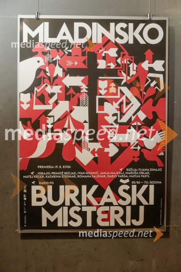 Burkaški misterij, premiera satire Daria Foja in France Rame, SMG Ljubljana