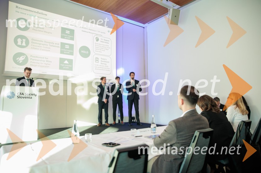 Lokalno finale tekmovanja CFA Research Challenge 2025/2026