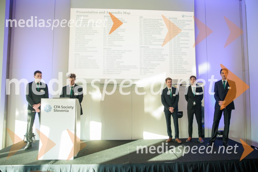 Lokalno finale tekmovanja CFA Research Challenge 2025/2026