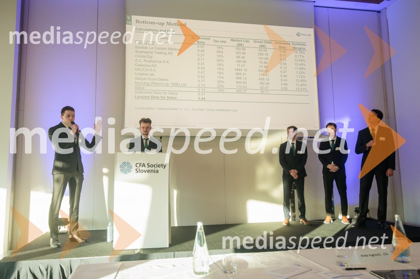 Lokalno finale tekmovanja CFA Research Challenge 2025/2026