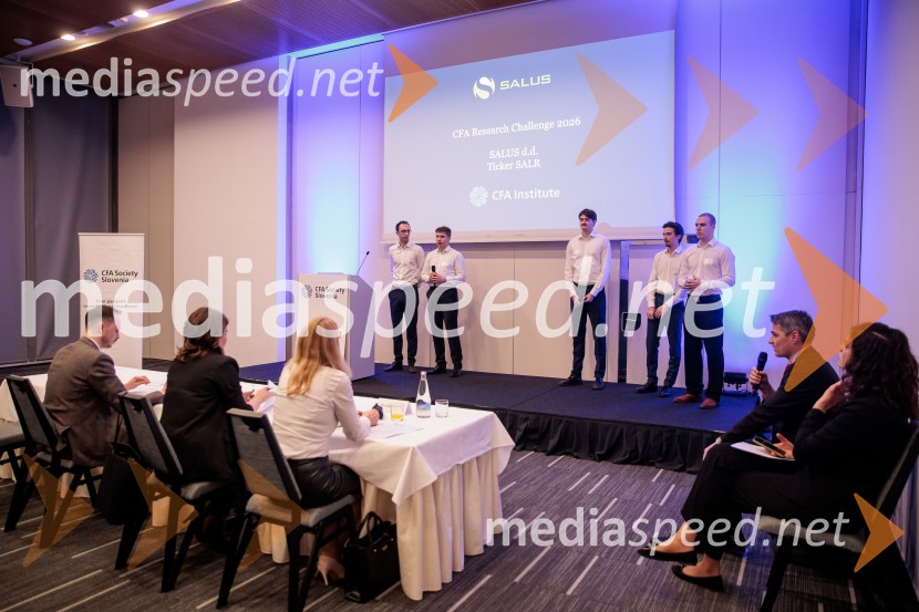 Lokalno finale tekmovanja CFA Research Challenge 2025/2026