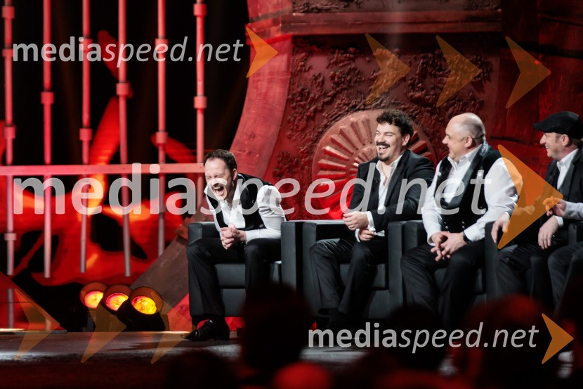 Na žaru z Ladom Bizovičarjem, Modrijani