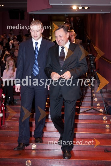 Dr. Matej Lahovnik, minister za gospodarstvo in Zoran Jankovič, župan LjubljaneSlovenska gazela 2009