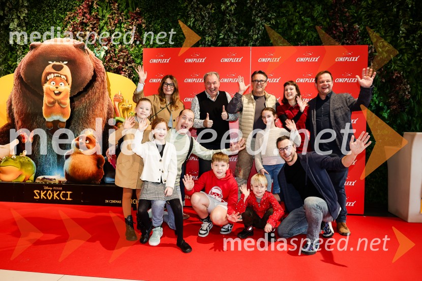 Skokci, animirani spektakel, Cineplexx