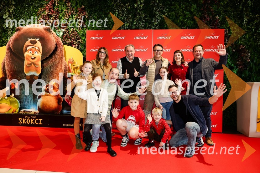 Skokci, animirani spektakel, Cineplexx