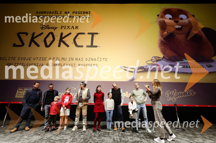 Skokci, animirani spektakel, Cineplexx