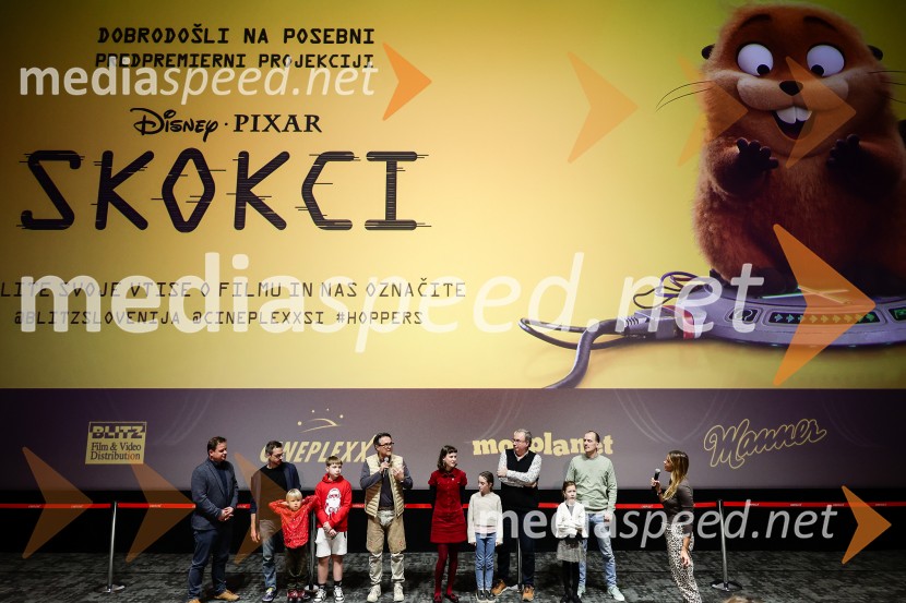 Skokci, animirani spektakel, Cineplexx