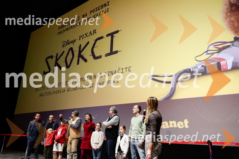 Skokci, animirani spektakel, Cineplexx