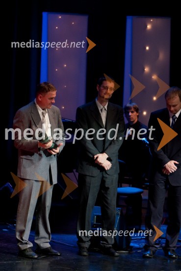 Andrej Orožen, Dewesoft d.o.o. in Jure KnezSlovenska gazela 2009
