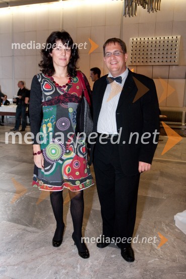 Mojca Strajnar in Alen PremerlSlovenska gazela 2009
