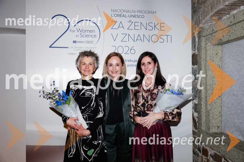 Podeljena priznanja programa L’Oréal-UNESCO »Za ženske v znanosti«