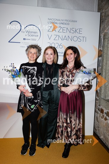 Podeljena priznanja programa L’Oréal-UNESCO »Za ženske v znanosti«