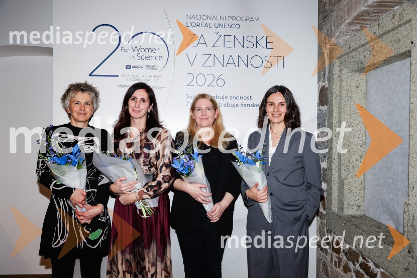 Podeljena priznanja programa L’Oréal-UNESCO »Za ženske v znanosti«
