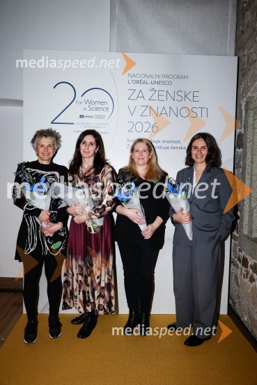 Podeljena priznanja programa L’Oréal-UNESCO »Za ženske v znanosti«