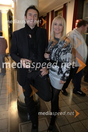 Tanja Ribič, igralka in Branko Đurić - Đuro, režiser in igralecFemme Fatale 2009