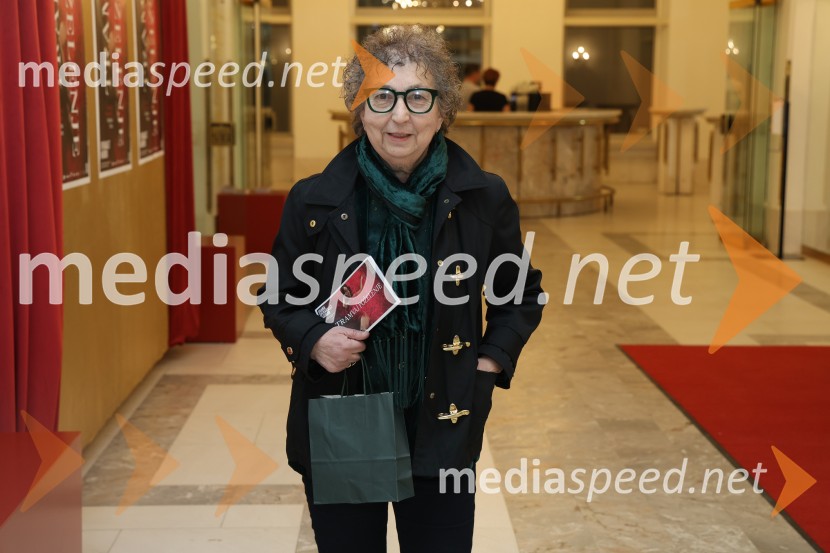  Dragica Petrovič, režiserka in producentkaTramvaj Poželenje, svetovna premiera baleta, SNG Maribor