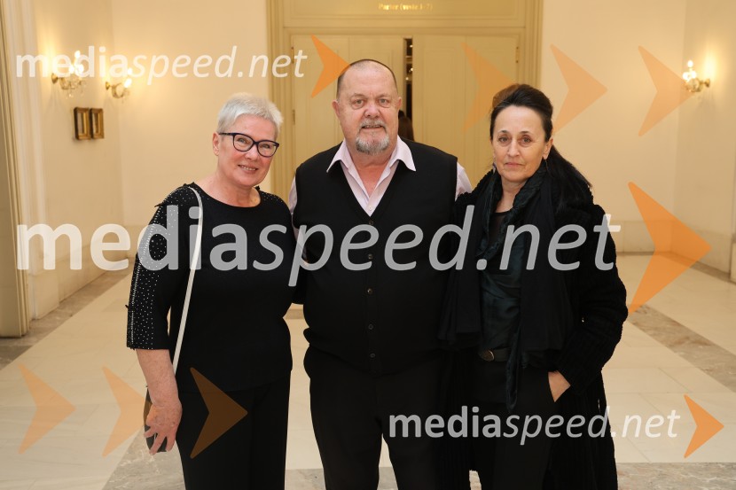  Bojana Hinteregger;  Bojan Hinteregger, operni pevec;  Helena  Klasič, baletna plesalkaTramvaj Poželenje, svetovna premiera baleta, SNG Maribor