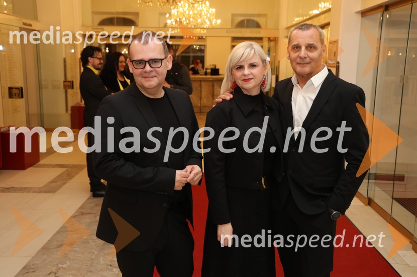  Alan Kavčič, predstavnik za odnose z javnostmi SNG Maribor;  Darja Čižek, marketing, SNG Maribor;  Danilo Rošker, direktor SNG MariborTramvaj Poželenje, svetovna premiera baleta, SNG Maribor