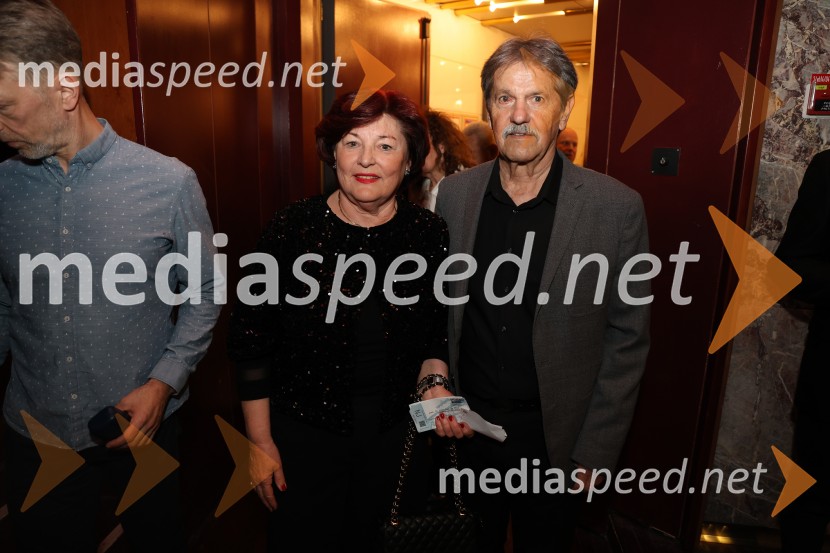  Zdenka Petermanec;  Mirko PetermanecTramvaj Poželenje, svetovna premiera baleta, SNG Maribor