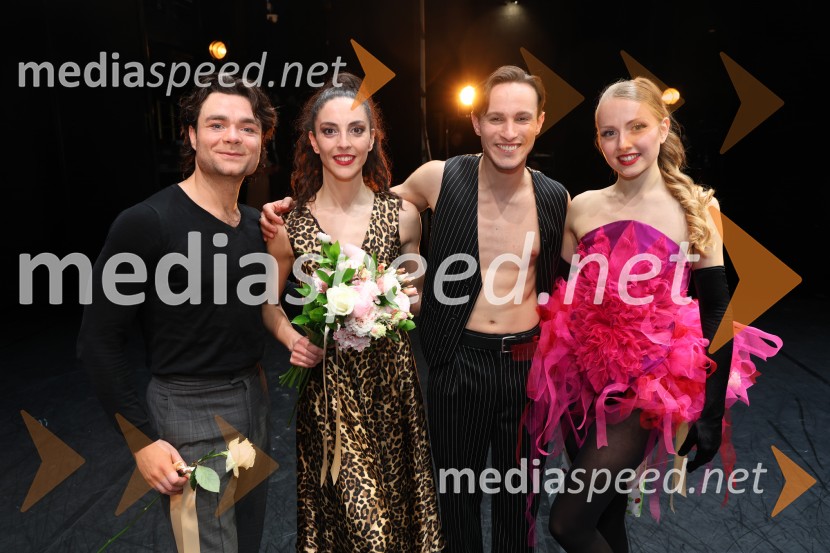  Ionut Dinita, baletni plesalec;  Beatrice Bartolomei, baletna plesalka;  Davide Buffone, baletni plesalec;  Mina Radaković, baletna plesalkaTramvaj Poželenje, svetovna premiera baleta, SNG Maribor