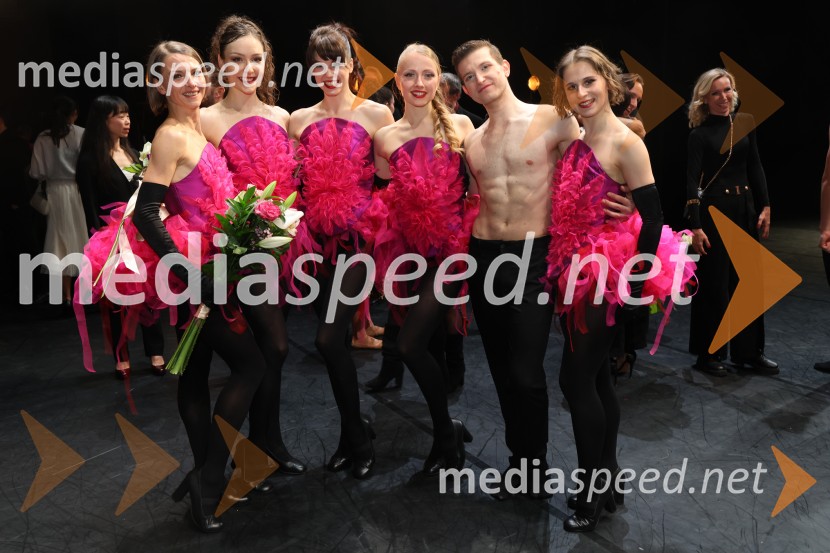  Evgenija Koškina, baletka;  Monja Obrul, baletna plesalka;  Tea Bajc, baletna plesalka;  Mina Radaković, baletna plesalka;  Tomaž Viktor Abram Golub, baletni plesalec;  Ema Perić, baletna plesalkaTramvaj Poželenje, svetovna premiera baleta, SNG Maribor