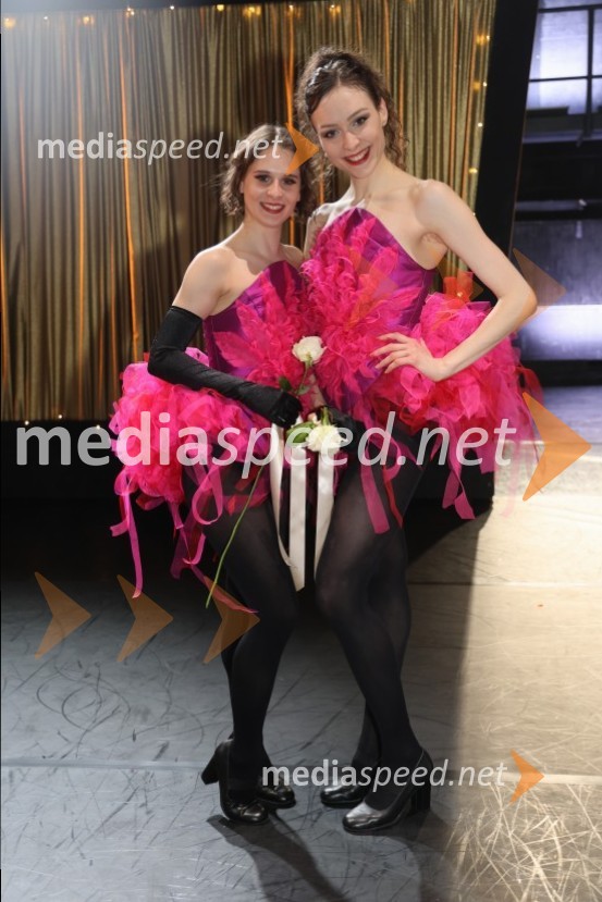  Ema Perić, baletna plesalka;  Monja Obrul, baletna plesalkaTramvaj Poželenje, svetovna premiera baleta, SNG Maribor