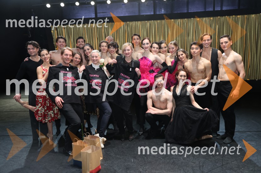 Tramvaj Poželenje, svetovna premiera baleta, SNG Maribor