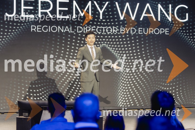 Jeremy Wang, regionalni direktor BYD EuropeBYD uradno vstopa na slovenski trg