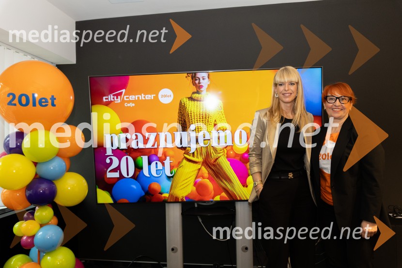 Citycenter Celje praznuje 20 let, predstavili pester praznični program