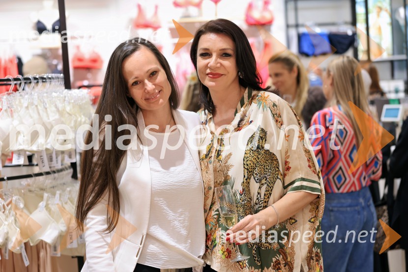  Tatjana Maguša, Mediaspeed d.o.o.;  Tamara Busar, vodja marketinških projektov v Lisci;  ... Lisca, otvoritev nove trgovine, Europark