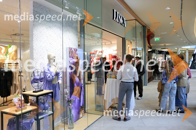 Lisca, otvoritev nove trgovine, Europark