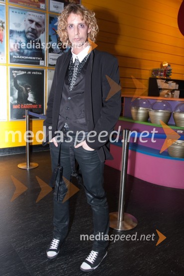 Jakob Kapus, novinar, koreograf, plesalec, pevecPremiera filma Michael Jackson; This is it