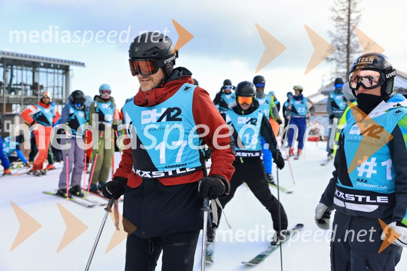 3. Downhilka 2026, 12 urni smučarski izziv z Ilko Štuhec