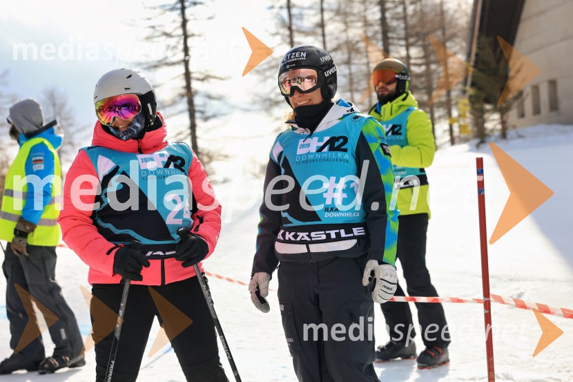 3. Downhilka 2026, 12 urni smučarski izziv z Ilko Štuhec