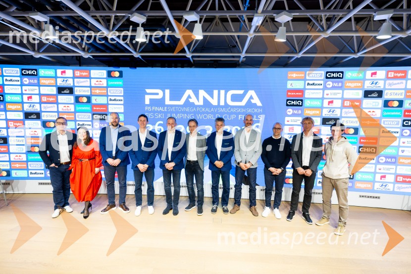 Novinarska konferenca pred letošnjim spektaklom v Planici