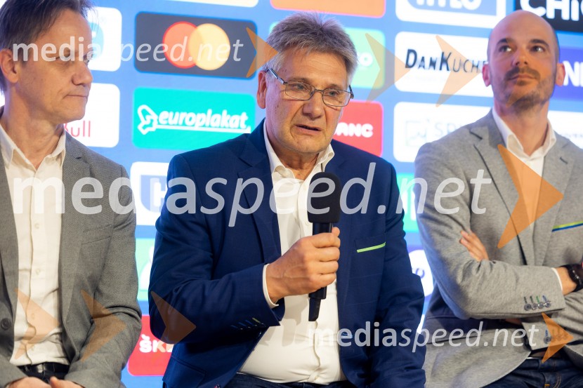 Novinarska konferenca pred letošnjim spektaklom v Planici