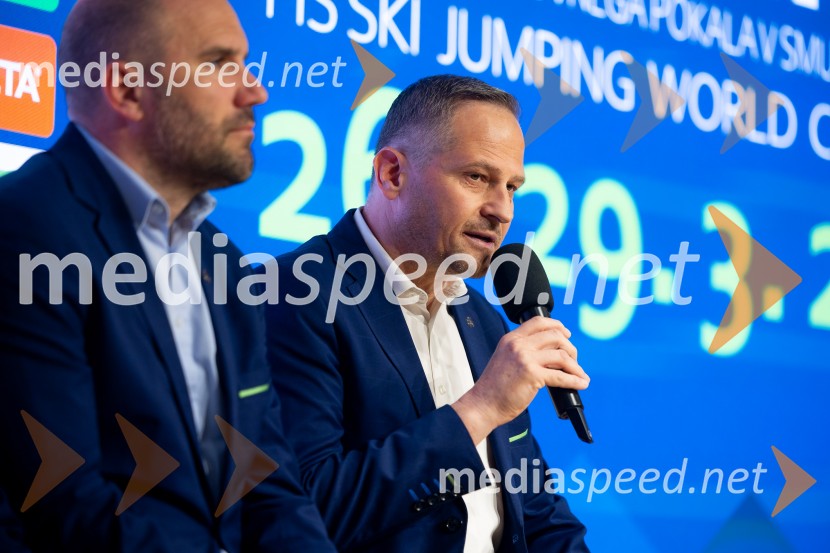 Novinarska konferenca pred letošnjim spektaklom v Planici