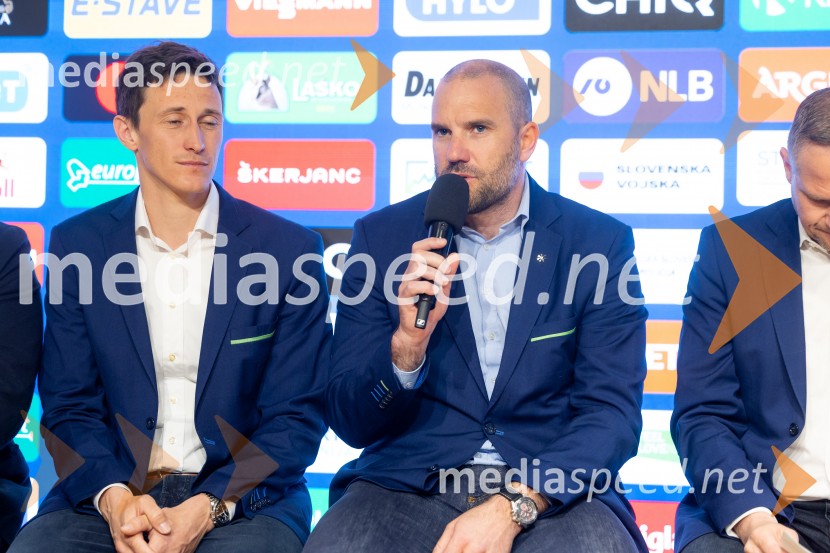 Novinarska konferenca pred letošnjim spektaklom v Planici