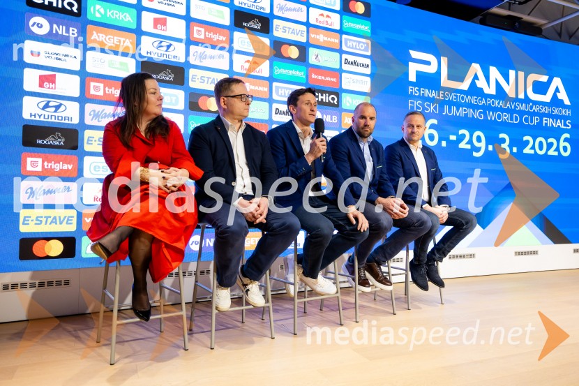 Novinarska konferenca pred letošnjim spektaklom v Planici