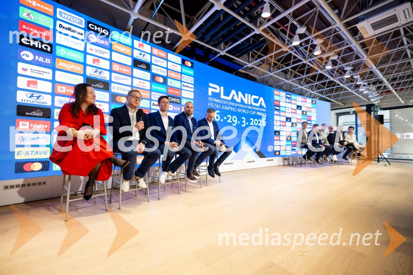 Novinarska konferenca pred letošnjim spektaklom v Planici