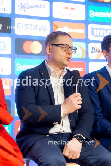 Novinarska konferenca pred letošnjim spektaklom v Planici