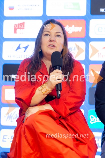 Novinarska konferenca pred letošnjim spektaklom v Planici